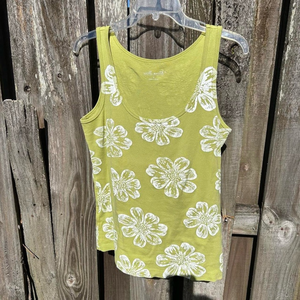 Floral Coconut Girl Tank Top 🥥🌸